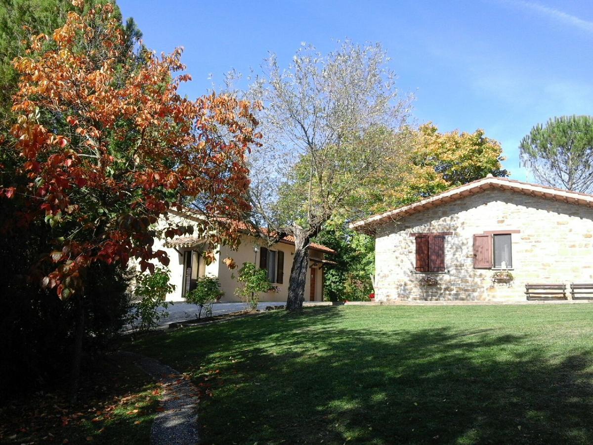 Agriturismo Villa Mozart Nel Verde Gubbio Dış mekan fotoğraf